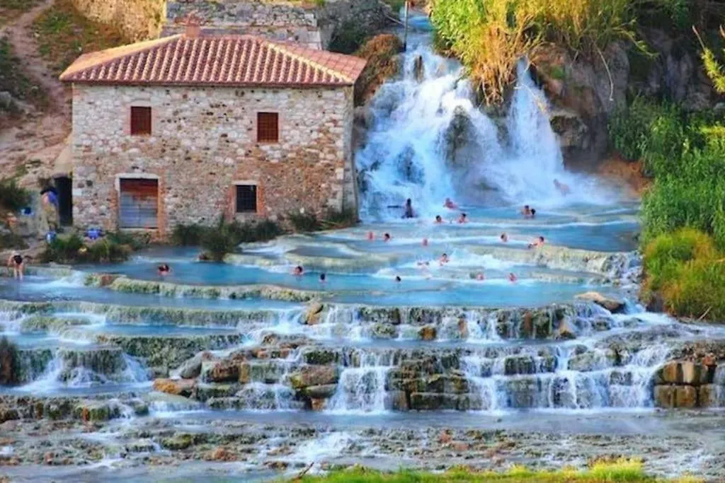 38-Volpini House In Amiata - Val D'Orcia, Saturnia, Feste&Sagre 카스텔 델 피아노 0*,  이탈리아